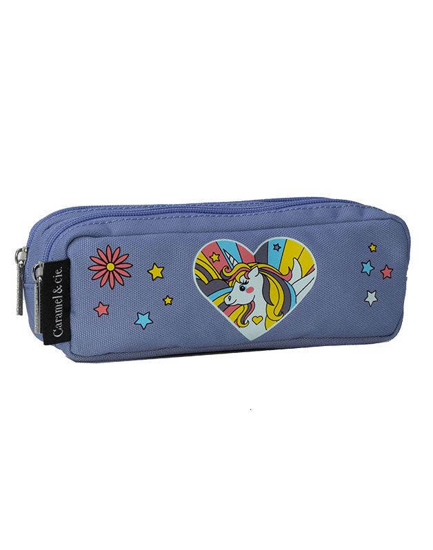 Trousse double Dino - Collection scolaire