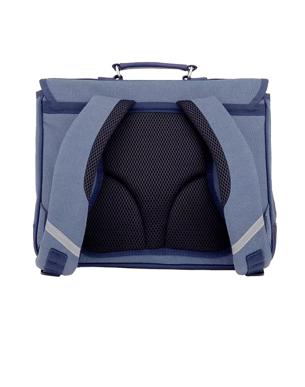 Cartable Moyen Loup Bleu