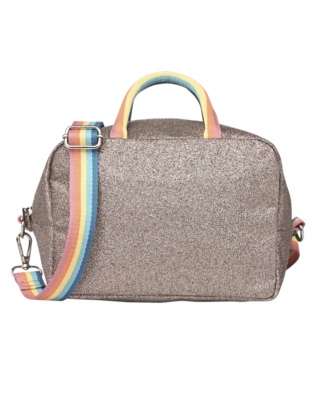 Lunch Bag Glitter copper