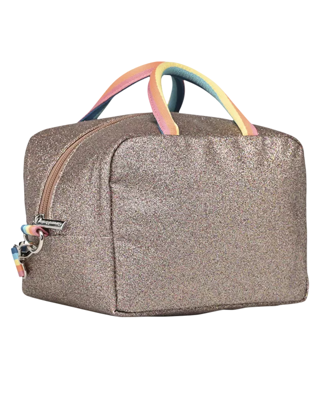 Lunch Bag Glitter copper