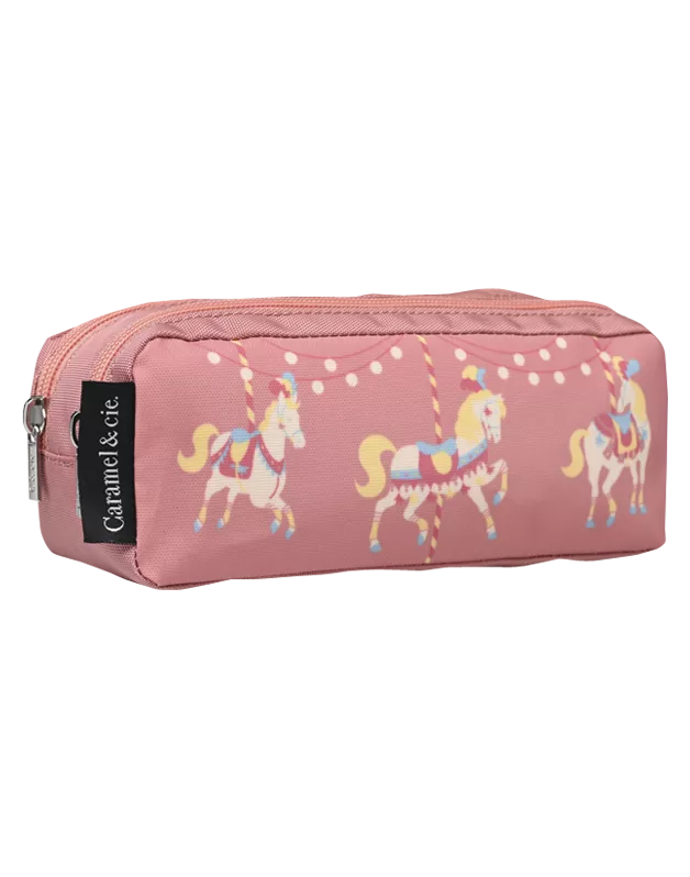 Double pencil case Carrousel