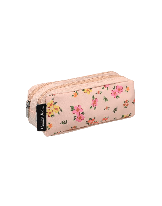 Double pencil case Pink Liberty