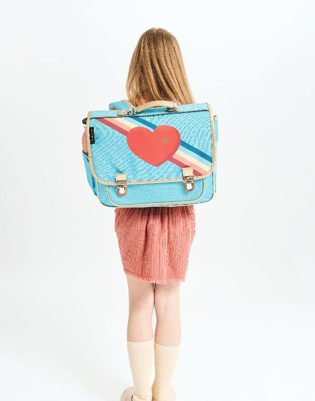 Medium schoolbag Rainbow Love