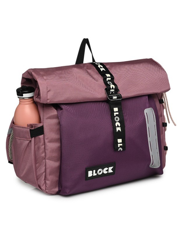 Antic Rose Urban roll top bag Block