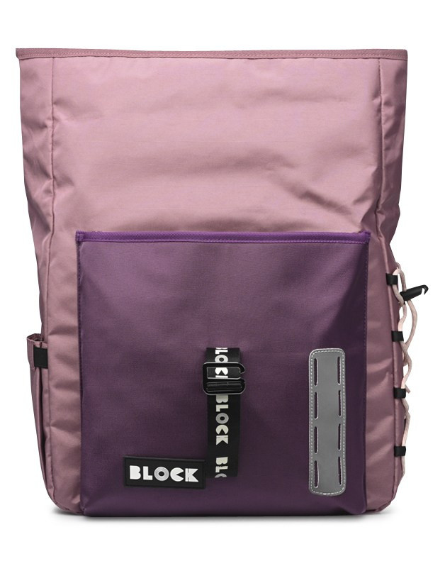 Antic Rose Urban roll top bag Block