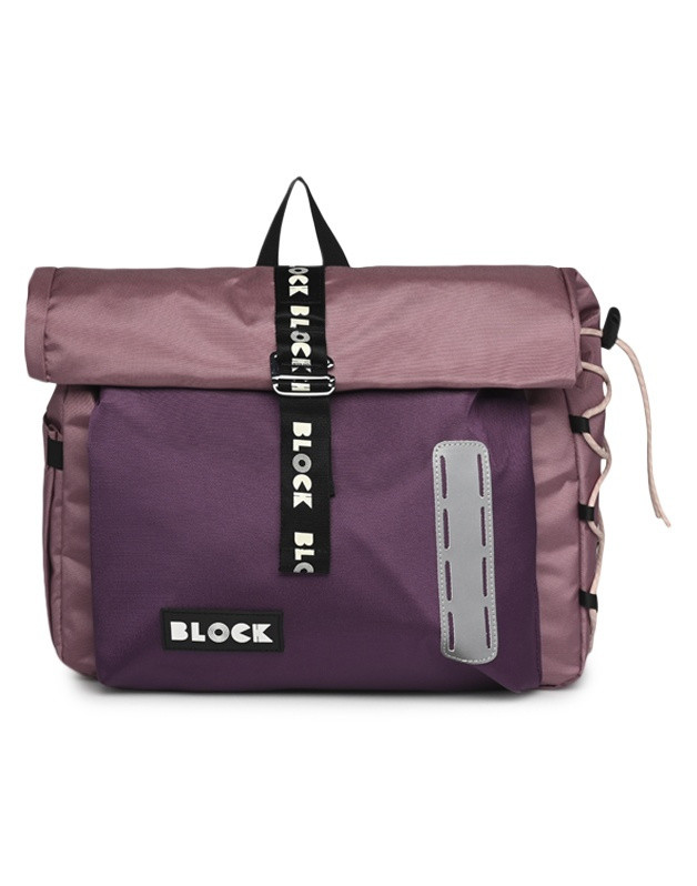 Antic Rose Urban roll top bag Block