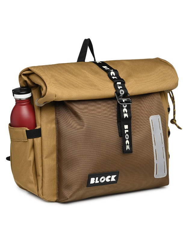 Sac Urban roll top Block Taupe