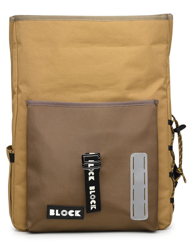 Sac Urban roll top Block Taupe