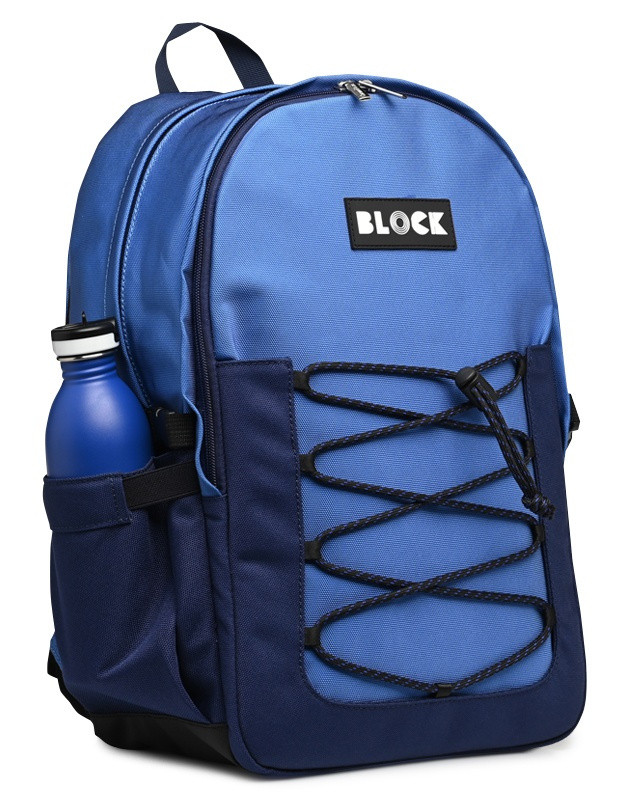 Blue Parkour Backpack Block