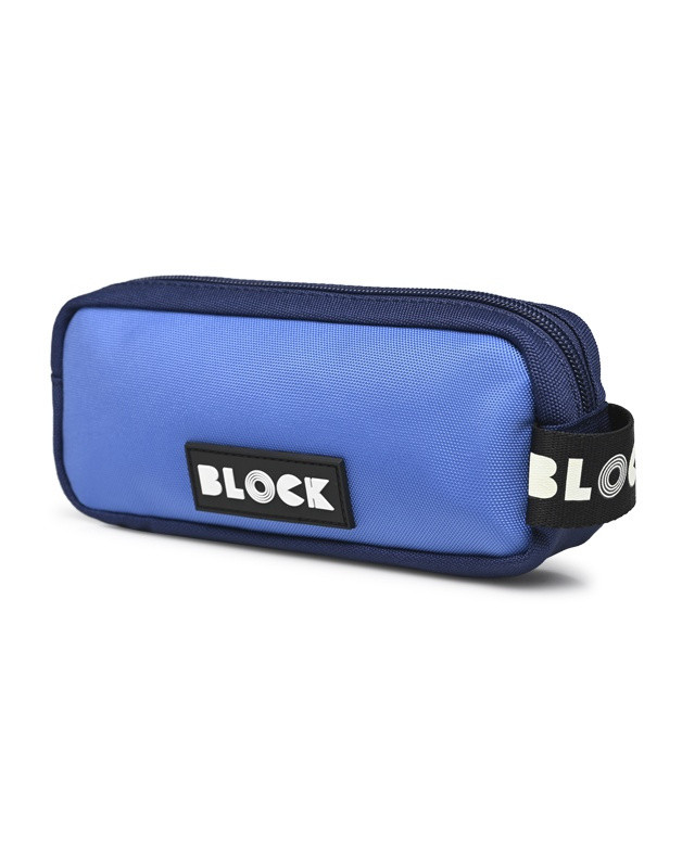 Blue Block Pencil Case