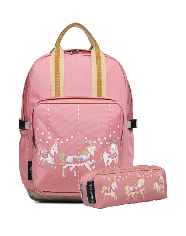 Kit Bagpack + Pencil case Carrousel