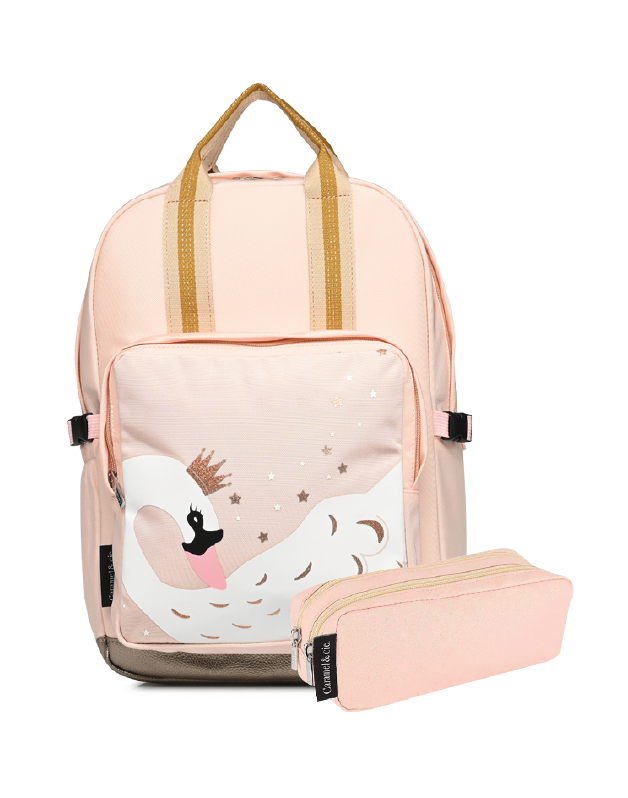 Kit Bagpack + Pencil case Lady Swan