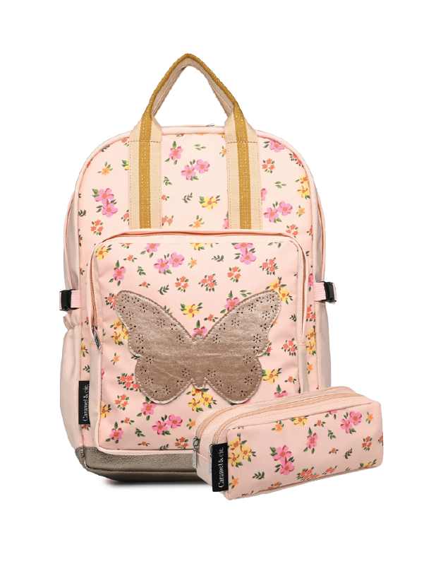 Kit Bagpack + Pencil case Liberty