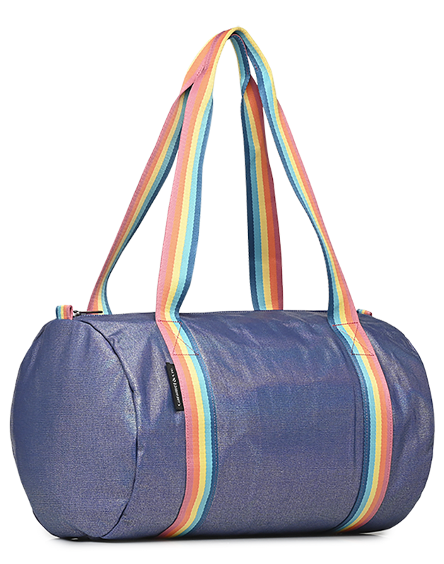 Sac Polochon Irisé Marine