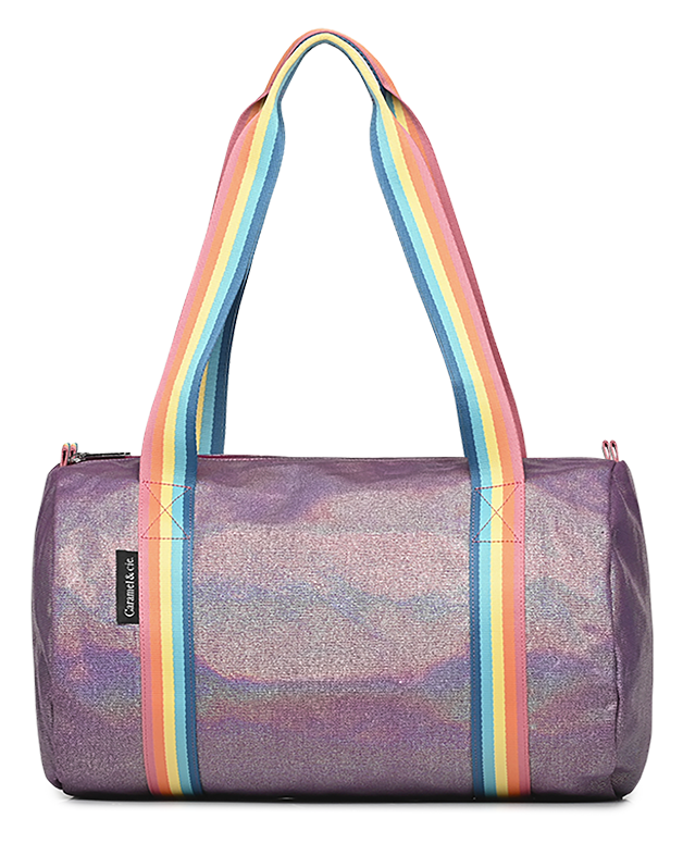 Duffel bag Purple Iridescent