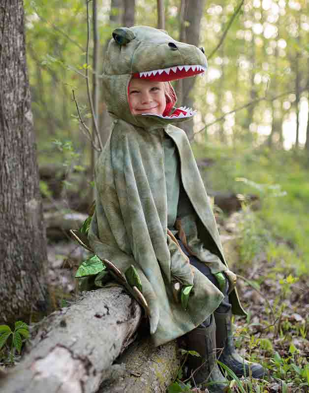 T-Rex Green Cape