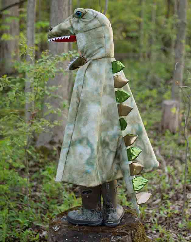 T-Rex Green Cape